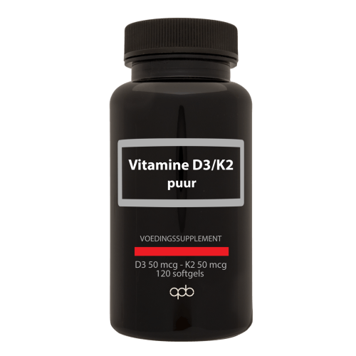 Vitamine D3 & K2 120 softgels