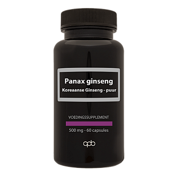 Panax Ginseng 500mg 60 caps.