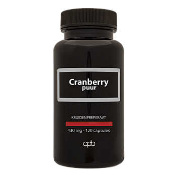 Cranberry puur 120 caps APB Holland Cranberry puur 120 caps APB Holland