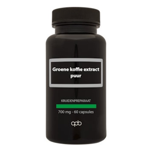 Groene koffie extract capsules
