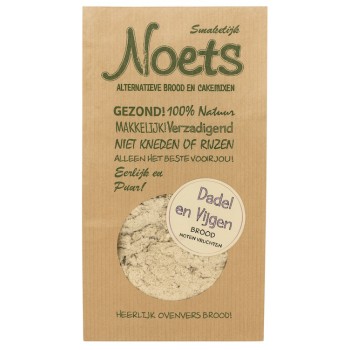Broodmix Dadel Vijgen 500gram - Noets Broodmix Dadel Vijgen 500gram - Noets