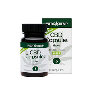 Wedihemp RAW capsules 5%