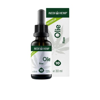 Wedihemp hennepolie RAW 10% 30ml