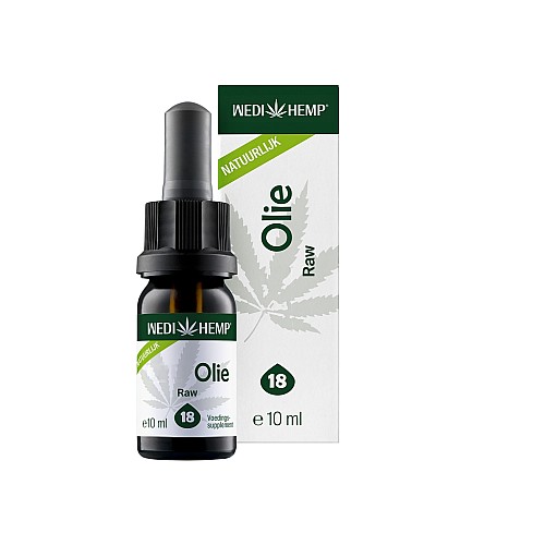 Wedihemp hennep extract druppels RAW 18% 10ml Wedihemp hennep extract druppels RAW 18% 10ml