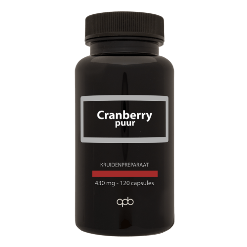 Cranberry puur 120 caps.