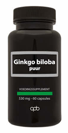 Ginkgo biloba extract capsules