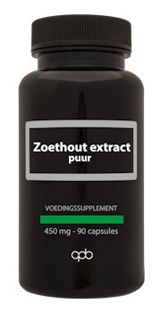 Zoethout extract capsules