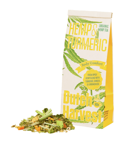 Dutch Harvest Hemp & Kurkuma thee Bio